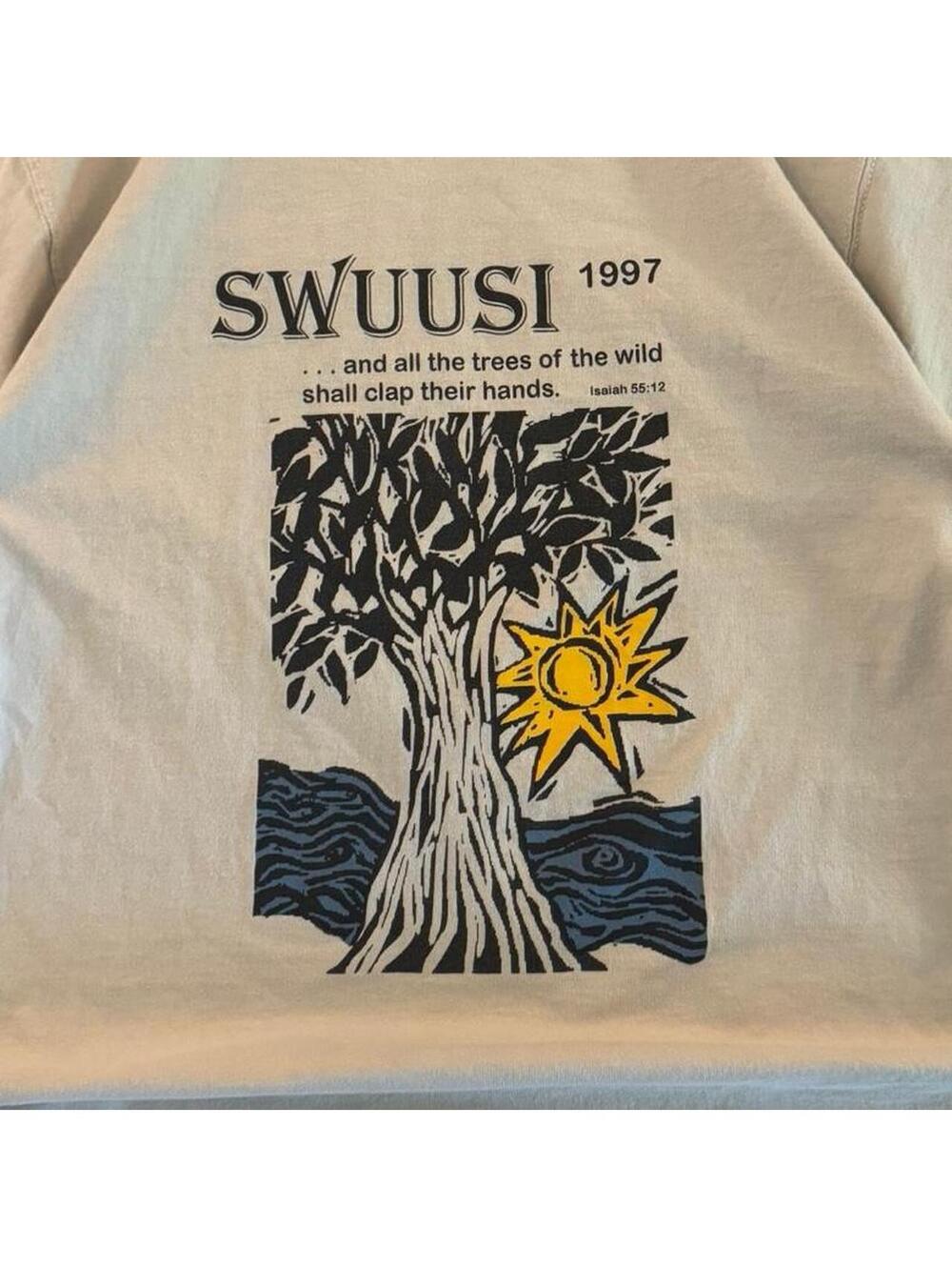 Vintage 1997 Summer Camp “SWUUSI” Graphic T-Shirt Size Medium Indie Art Style - Picture 3 of 5